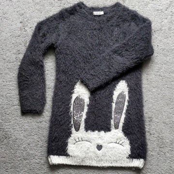 Sweter z króliczkiem Cool Club, Smyk, rozm. 128 cm