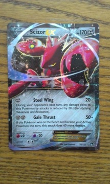 karta POKEMON Scizor EX 76/122