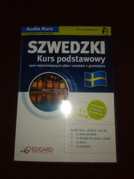 Sprzedam kurs podstawowy j. szwedzkiego na CD