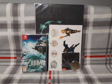 The Legend of Zelda: Tears of the Kingdom + dodatki nowe, folia