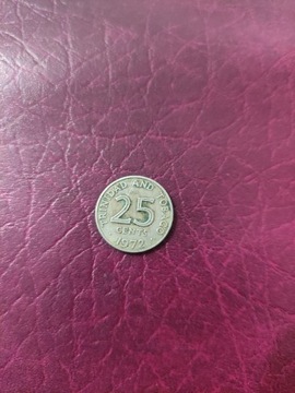 Trynidad i Tobago 25 cent 1972