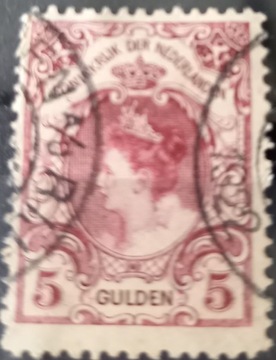 Znaczek pocztowy Holandia 1899/05 Król Wilhelmina 