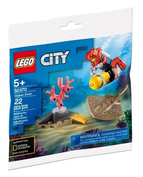 LEGO City Minifigure Polybag - Diver #30370