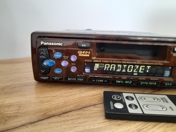 Radio Panasonic Drewno Mercedes w126 w140 r129