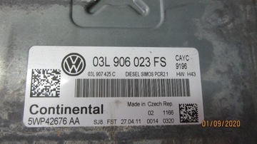 Sterownik silnika VW 1.6 TDI 