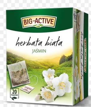 Herbata biała jaśmin big active