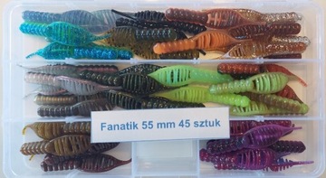 Fanatik 55 mm 5,5 cm 1.5 g - 45 sztuk zestaw