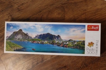 "Puzzle, panoramiczne, Archipelag Lofoty Norwegia