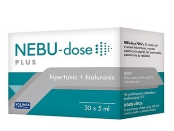 Nebu Dose Plus HIALURONIC + HIPERTONIC 30 ampułek