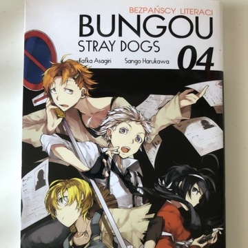 Bungou Stray Dogs bezpańscy literaci tom 4