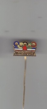 Jugosławia Komitet Olimpijski odznaka nr.2