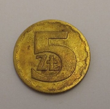 Polska 5 złotych 1975 rok