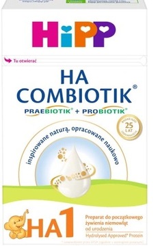 HIPP HA1 COMBIOTIK Hipoalergiczne mleko początkowe
