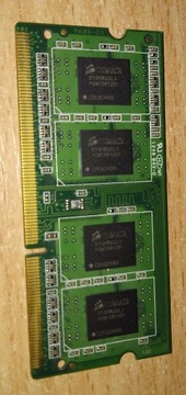 4GB Corsair DDR3 1600Mhz SODIMM PAMIĘĆ LAPTOP