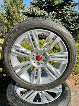 Felgi JAGUAR 18" + opony Pirelli Cinturato P7