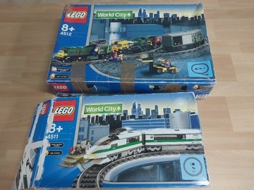 Lego 4511 i 4512 puste pudełka
