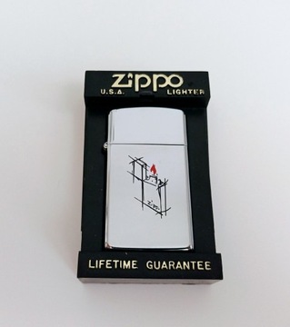 Nowa zapalniczka Zippo Slim z 1991 roku