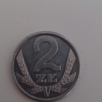 Moneta 2 złote z 1989 roku 