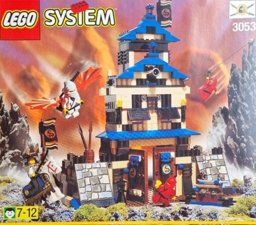 LEGO Castle 3053 Pałac Szogunów + pudełko i instrukcja 