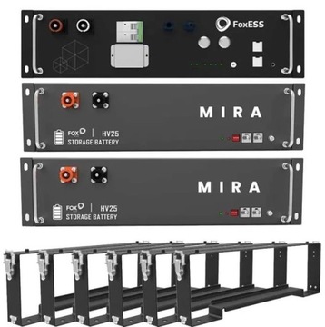 FoxESS MIRA HS5 magazyn en 4,91 kWh, PCU + baterie