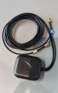 Antena GPS/GSM combo SMA M 2m . Nowa