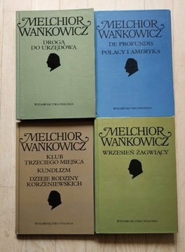 Melchior Wańkowicz 4 książki