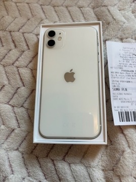iPhone 11 64gb biały jak nowy