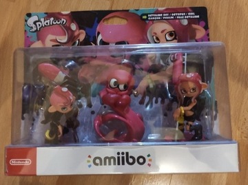 Splatoon octoling amiibo 3pak (Używane)