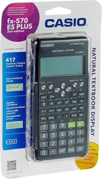 Casio Fx-570Es Plus 2 kalkulator z 417 funkcjami 