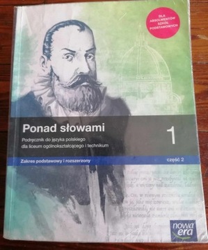 PONAD SŁOWAMI 1 CZĘŚĆ 1 + 2 PODRĘCZNIK ZPiR 2019