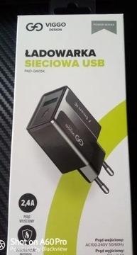 Ładowarka sieciowa USB .Szybkie ładowanie