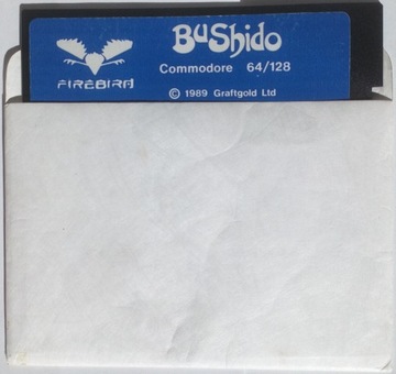 Bushido gra rzadka Commodore 64 128 C64 C128