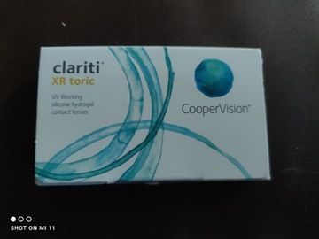 Cooper Vision XR toric. -3,25. 2 sztuki.