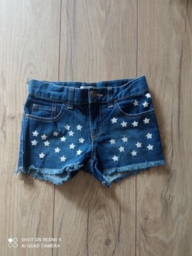 Spodenki jeans gwiazdy 116 5-6