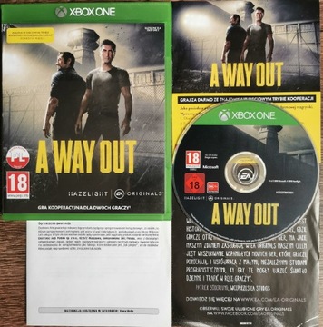 A Way Out na Xbox One/series X. Komplet po Polsku.