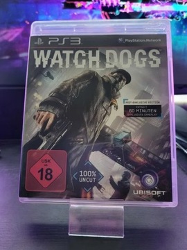 Watch Dogs PS3, płyta w stanie idealnym