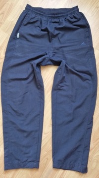 Granatowe Spodnie dresowe Adidas L