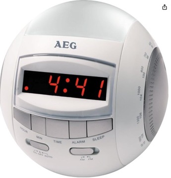 AEG MRC 4109 radio z zegarkiem