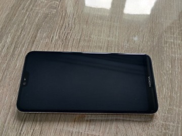 Nokia 7.1 wyświetlacz z ramą,bateria,głośnik,taśma