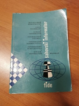 Sahovski informator tom XIX wydanie z 1975 r. 