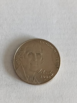 USA 5 cent 2008 P rok