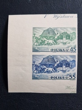 306 - 307 A z bloku 5A ** Wystawa Filatelistycza 1938