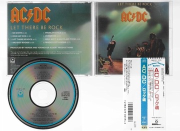 AC/DC - Let There Be Rock JAPAN OBI   AMCY-35