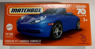 Matchbox Porsche 911 Carrera Cabriolet  HLF19 2023