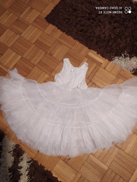Sukienka Tiul BHS 104 cm 3-4 l balet karnawał ślub