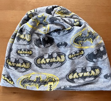 Czapka bawełna przejściowa logo Batman 7/8 128/134