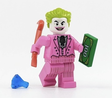 LEGO DC - The Joker - Dark Pink Suit NOWE! sh704