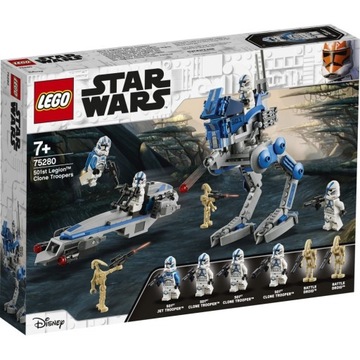 Lego Star Wars Żołnierze Klony z 501 Legionu 75280