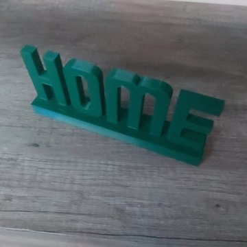 Napis litery 3D HOME
