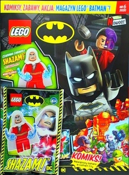 Gazetka LEGO Batman 06/2020 + Shazam sh592a 